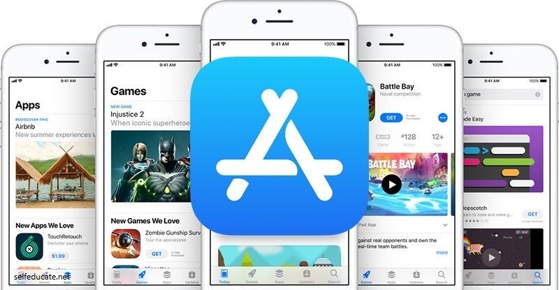 How to create an account in the app store