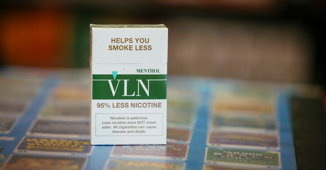 F.D.A. Aims to Slash Nicotine Levels in Cigarettes