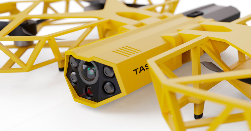 Axon Pauses Plans for Taser Drone as Ethics Board Members Resign