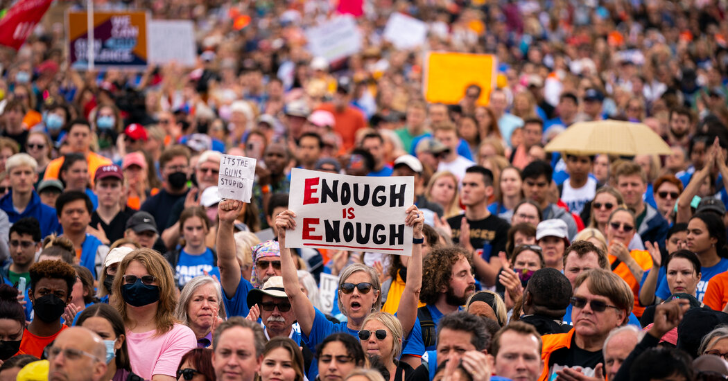Protesters Gather Across the U.S. to Speak Out Against Gun Violence