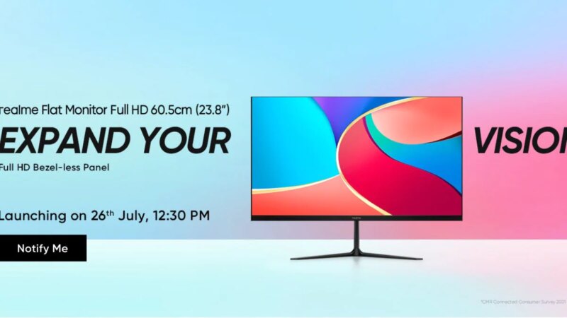Realme Buds Wireless 2S, Flat Monitor Will Launch in India on July 26: All Details