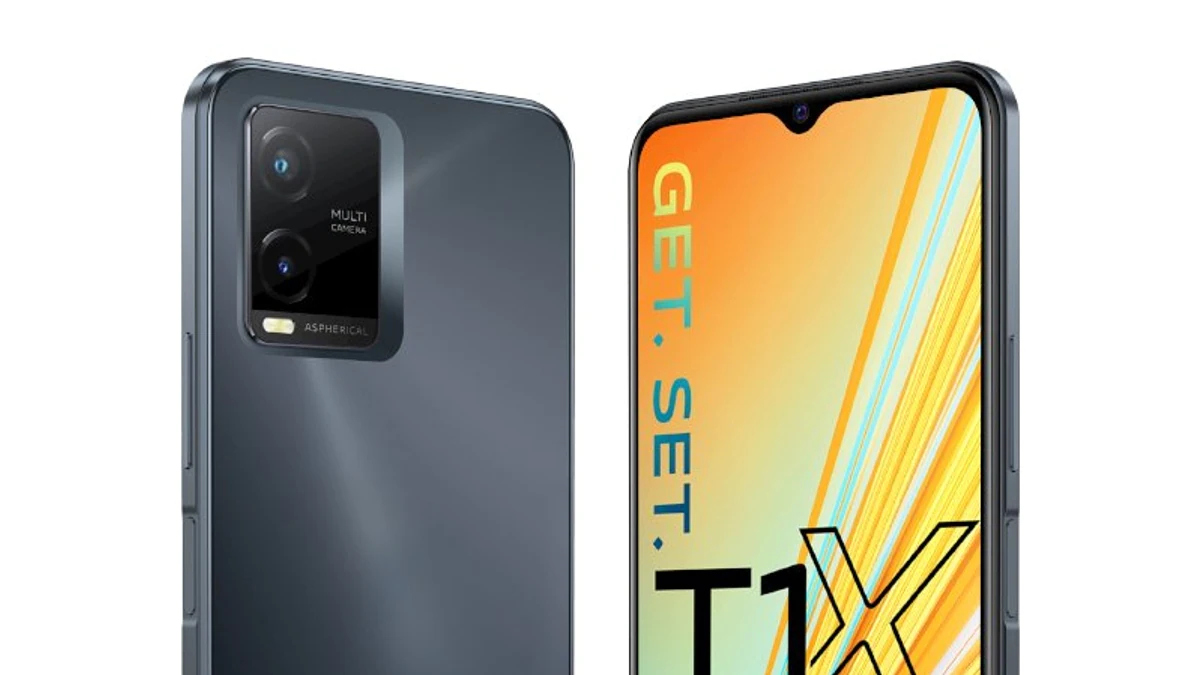 Vivo T1x Renders Leaked, Tip Waterdrop-Style Notch Display, Colour Options Ahead of Launch